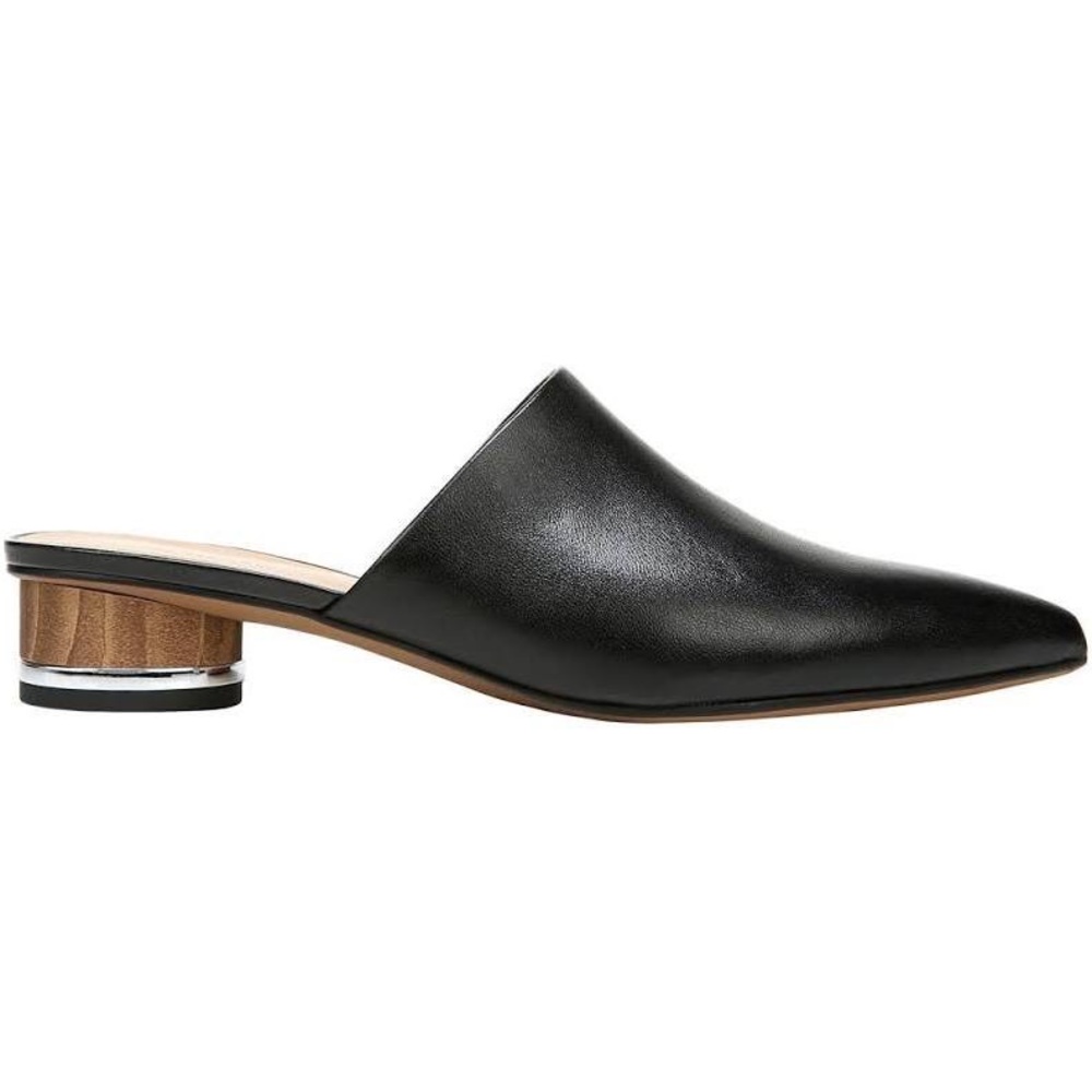 Franco Sarto Block Heel Mule- VIOLA3- Size:10M Color: Black, Nude,Brown